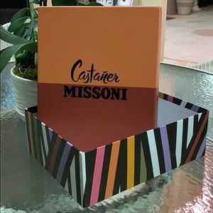 Missoni Castañer shoe box 🧡